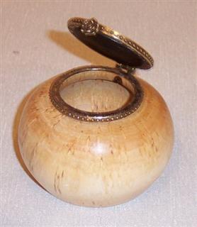 Lidded box by Bert Lanham